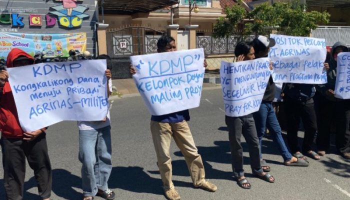 Dear Jatim Geruduk Kantor PT Agrinas, Soroti Dugaan Penyimpangan Proyek KDMP di Madura