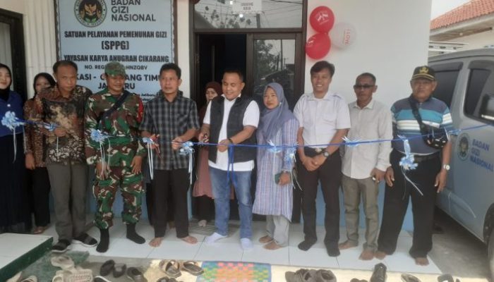 Dukung Program Makan Bergizi Gratis, Satuan Pelayanan Pemenuhan Gizi (SPPG) Jatibaru 01 Resmi Dibuka