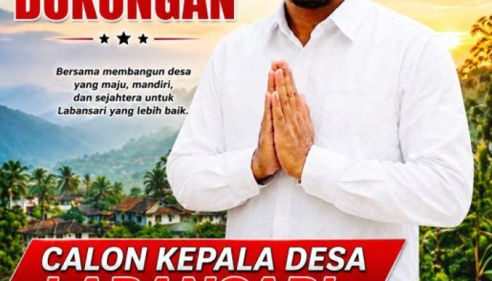 Nurdin Hayat, Amd.Kep Bawa Semangat Perubahan, Siap Mengabdi untuk Labansari di Pilkades 2026–2034