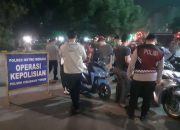 Ciptakan Kamtibmas, Polsek Cikarang Timur Gelar Patroli Gabungan dan Operasi Kejahatan Jalanan