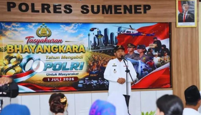 Peringatan Hari Bhayangkara ke-80, Bupati Sumenep Sampaikan Apresiasi Tinggi kepada Jajaran Polres