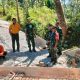 Tinjau 2 Lokasi Jembatan Di Nawangan, Dandim 0801/Pacitan Terus Tingkatkan Perekonomian Wilayah