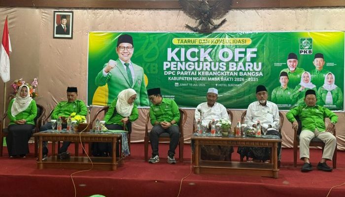 Taaruf dan Konsolidasi Kick Off Pengurus Baru DPC PKB Ngawi, Mantapkan Soliditas Menuju Kemenangan 2029