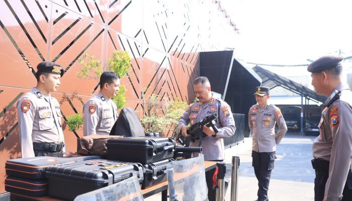 Tingkatkan Profesionalisme, Polres Ngawi Terima Supervisi Ditsamapta Polda Jatim
