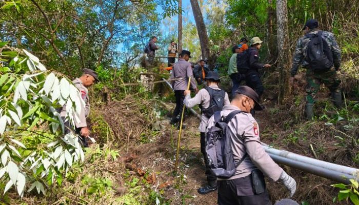 Hadapi Musim Kemarau, Polres Magetan Bersama Perhutani Perkuat Mitigasi Karhutla di Cemorosewu