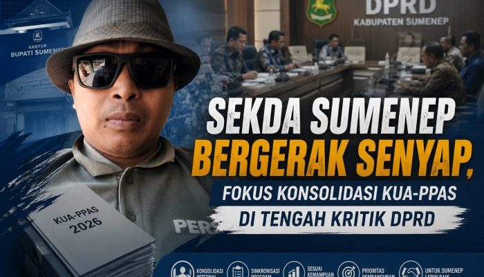Sekda Sumenep Bergerak Senyap, Fokus Konsolidasi KUA-PPAS dI Tengah Kritik DPRD