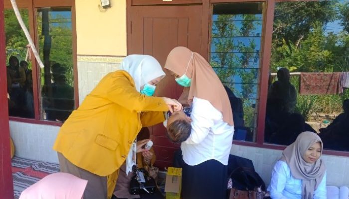 Mahasiswa KKN Universitas Wiraraja Dampingi Pelaksanaan Posyandu ILP di Desa Lobuk*