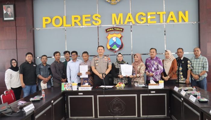 Kapolres Magetan Fasilitasi Dialog Peternak Ayam Petelur, Dorong Penyerapan Produk Lokal