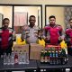 Patroli Rutin Sat Samapta Polresta Sumenep, Puluhan Botol Minuman Keras Diamankan dari Dua Toko