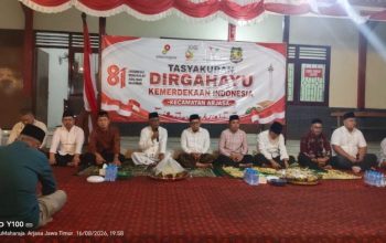 Malam Tasyakuran HUT ke-81 RI Digelar di Arjasa, Camat Subiyakto: Kangean Romana Keta