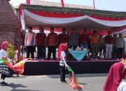 Kirab dan Lomba Drumband Sekecamatan Gandusari Meriah, Semarak HUT RI ke-81