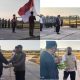 Peringati HUT ke-81 RI, Kadis Pertanian Sumenep Turunkan Bendera Bersama Petani di Gapura