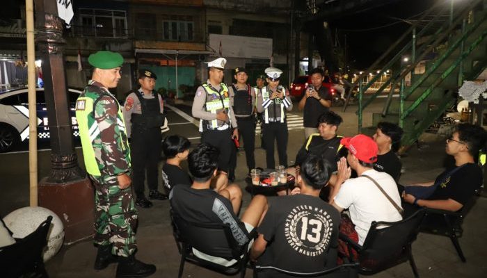 Sinergi Jaga Magetan Tetap Kondusif, Polres Magetan Bersama TNI-Polri dan Pemda Gelar Patroli Gabungan Skala Besar