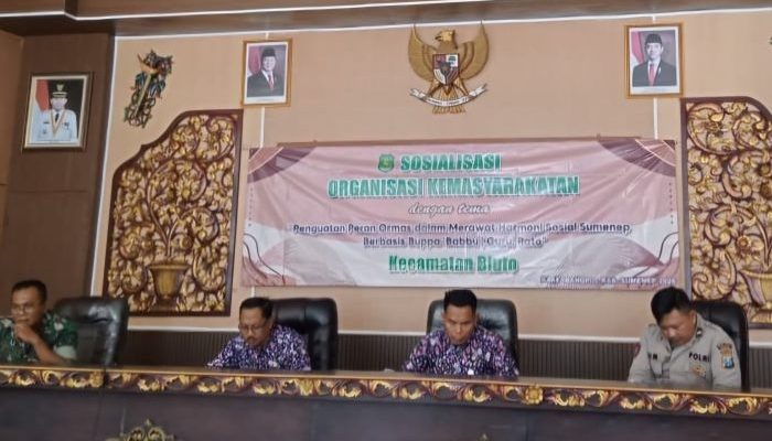 Jaga Harmonisasi Sosial, Bakesbangpol Sumenep Dorong Penguatan Ormas Di Kecamatan Bluto