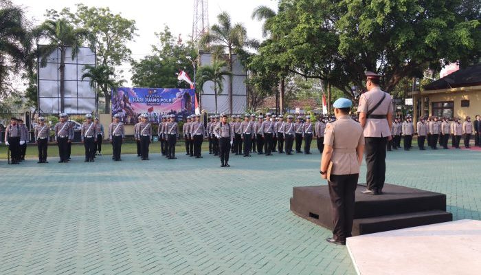 Kobarkan Api Proklamasi Polisi 1945, Polres Magetan Khidmat Peringati Hari Juang Polri 2026