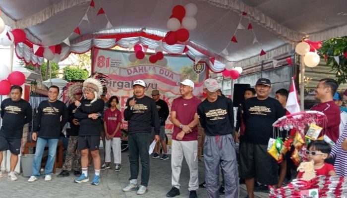 DOORPRIZE BERTABUR! Jalan Sehat Gang Dahlia 2 Margomulyo Ngawi Bikin Warga Tumpah Ruah