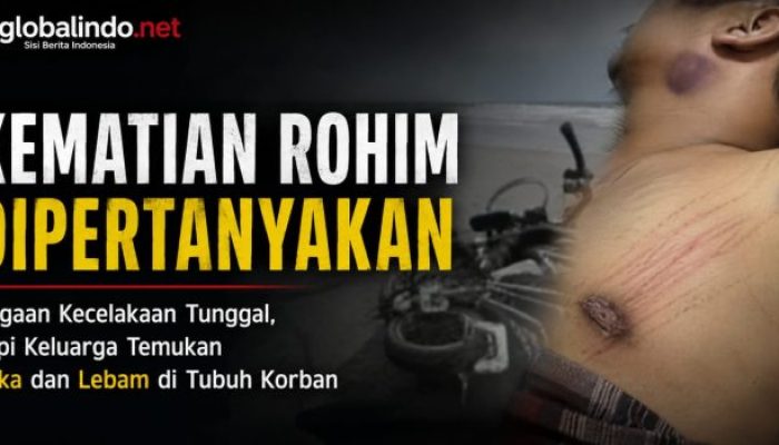 Kematian Rohim Dipertanyakan, Dugaan Kecelakaan Tunggal, Tapi Keluarga Temukan Luka dan Lebam di Tubuh Korban