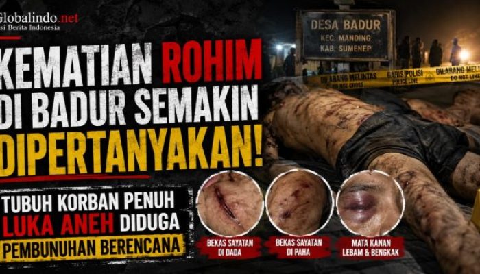 Kematian Rohim di Badur Semakin Dipertanyakan, Tubuh Korban Penuh Luka Aneh Diduga Pembunuhan Berencana