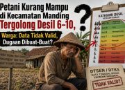 Petani Kurang Mampu di Kecamatan Manding Tergolong Desil 6–10, Warga: Data Tidak Valid, Dugaan Dibuat-Buat?