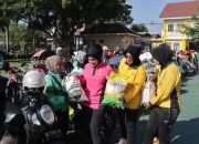 Semarak Hari Polwan ke-78, Polres Magetan Gelar Olahraga Bersama dan Bakti Sosial