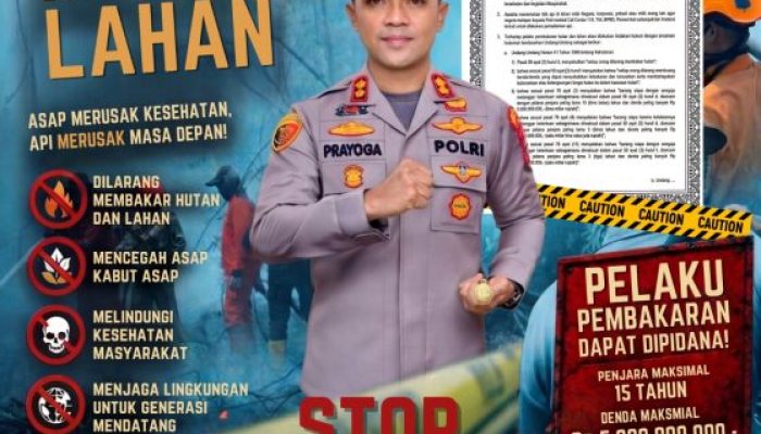 Polres Ngawi Keluarkan Maklumat Penegakan Hukum Tentang Karhutla