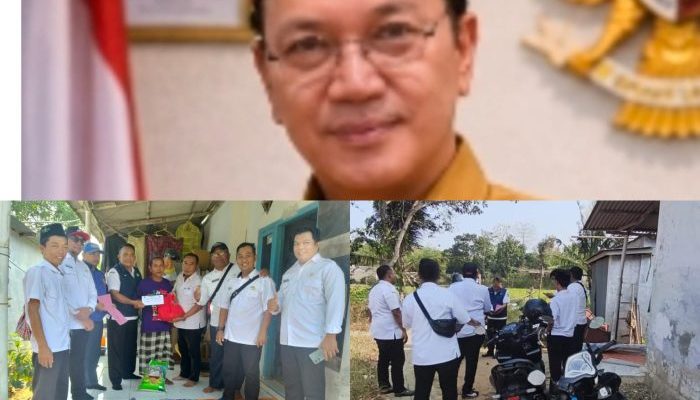 Burha Warga Manding Laok Hidup Sebatang Kara, Kepala Dinas Sosial Rahman Readi Serahkan Bantuan