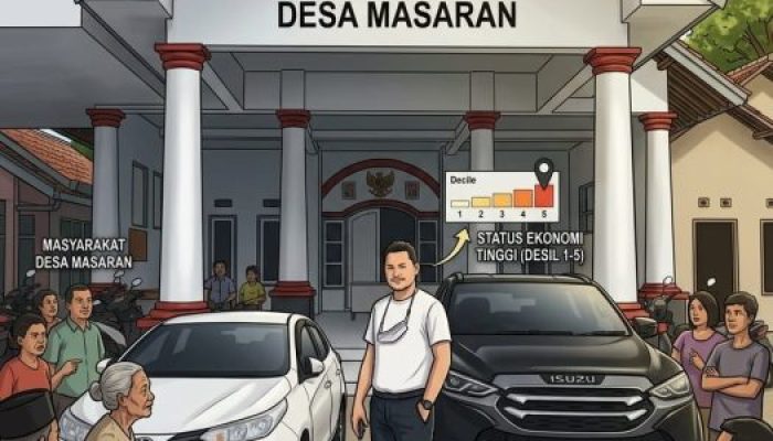 DESIL 1–5 DI DESA MASARAN BLUTO HAMPIR DARI KALANGAN ORANG KAYA, YANG SANGAT MEMBUTUHKAN MALAH TERTINGGAL.