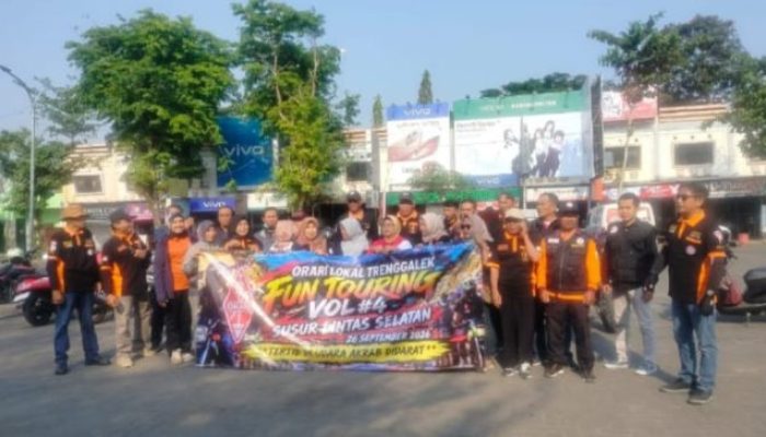 Fun Touring Vol. 4 ORARI Trenggalek Susur Lintas Selatan, 30 Peserta Melaju Tertib hingga Pantai Sine