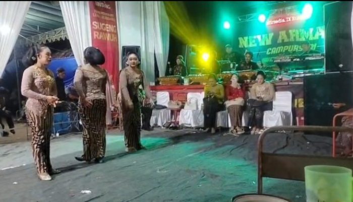 Tayub Versi Trenggalek Meriah, Warga Suruh Kompak Lestarikan Seni Tradisional