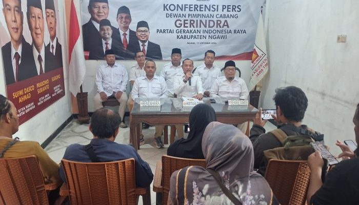 ​​DPC Gerindra Ngawi Punya Nahkoda Baru, Darmawan Sutanto Bidik Kemenangan di Pemilu 2029