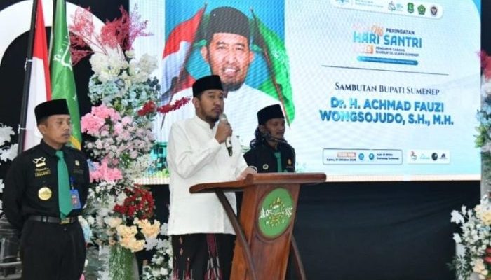 Kick Off Hari Santri 2026 Sumenep Resmi Digelar, Bupati Fauzi Hadir & Serahkan Bantuan Anak Yatim