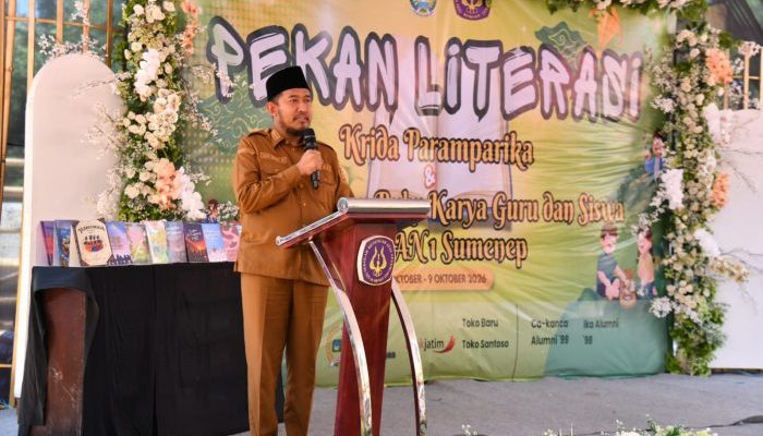 Bupati Fauzi Dorong Generasi Muda Sumenep Jadikan Literasi Pilar Pengetahuan, Kreativitas, Dan Karakter