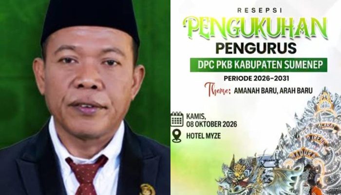 RESEPSI PENGUKUHAN PENGURUS DPC PKB KABUPATEN SUMENEP PERIODE 2026–2031