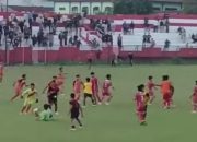 Laga AF U-17 di Stadion A. Yani Sumenep Berakhir Ricuh, Dugaan Wasit Tidak Profesional Jadi Pemicu