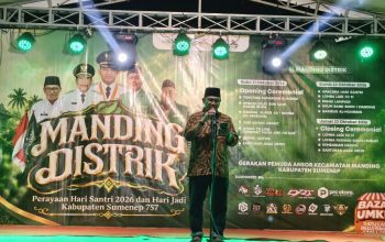 Semarak Hari Santri & Hari Jadi Sumenep, Kecamatan Manding Gelar Rangkaian Kegiatan Dua Hari Penuh