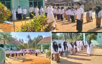 Peringatan Hari Santri Nasional Kepala Sekolah SDN Batu Belah Barat Ajak Rawat Kemerdekaan dengan Kreativitas dan Kerukunan